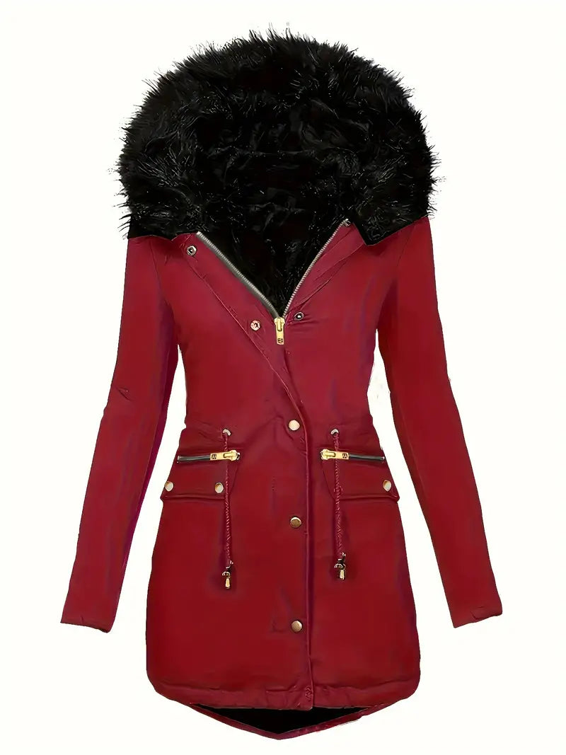 Zip Up Parka for Women