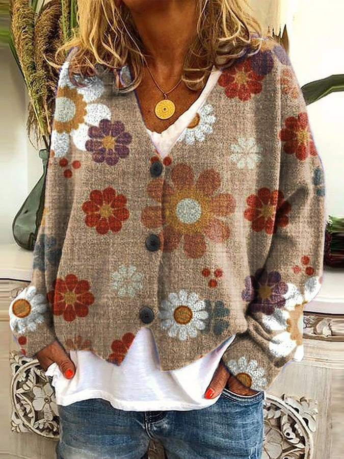 Floral Cardigan for Women
