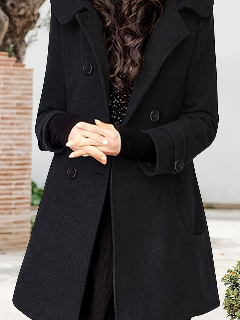 Double Breasted Coat for Women