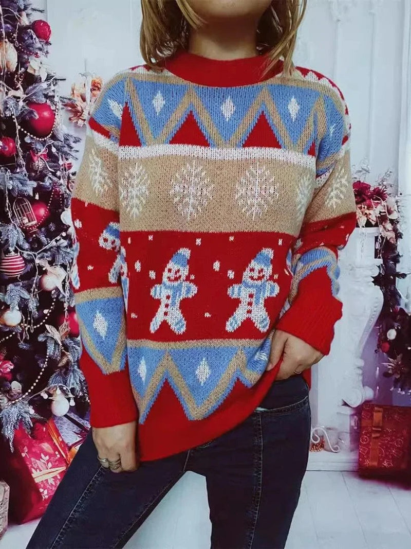 Playful Christmas Sweater for Women