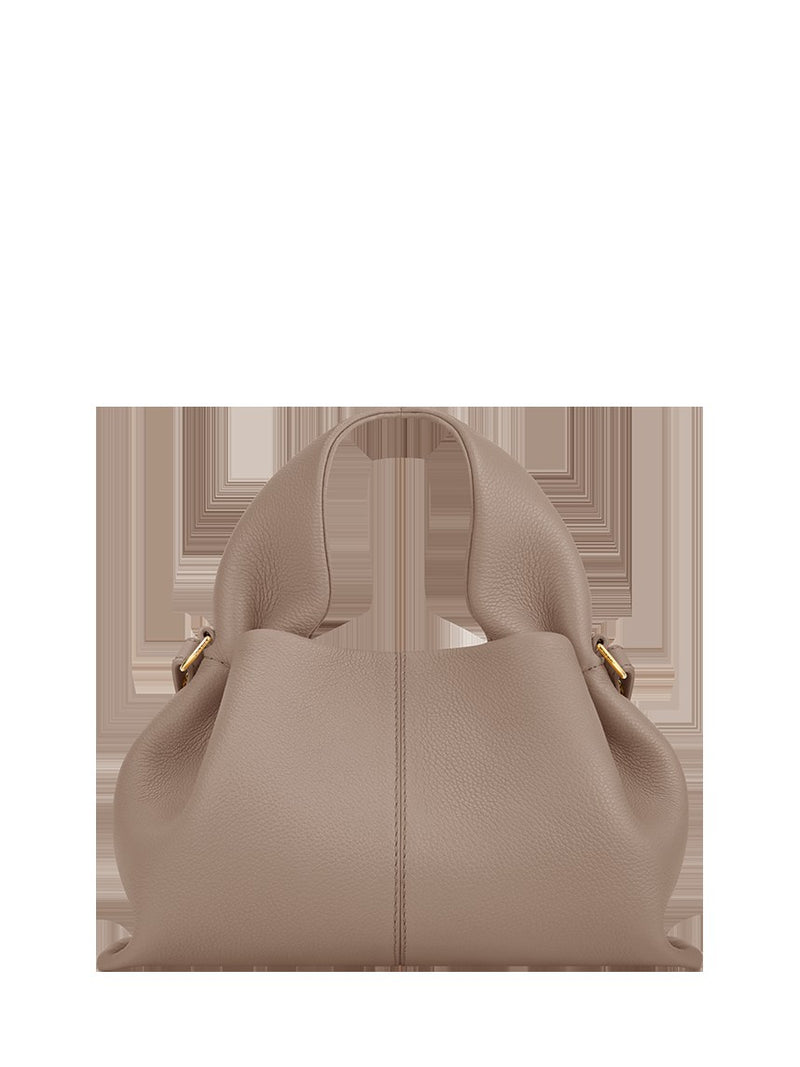 Taupe Mini Tote Bag for Women