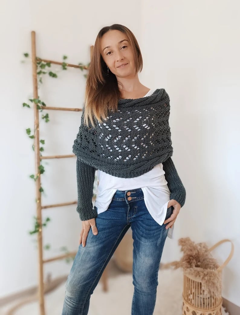Knit Shawl for Women