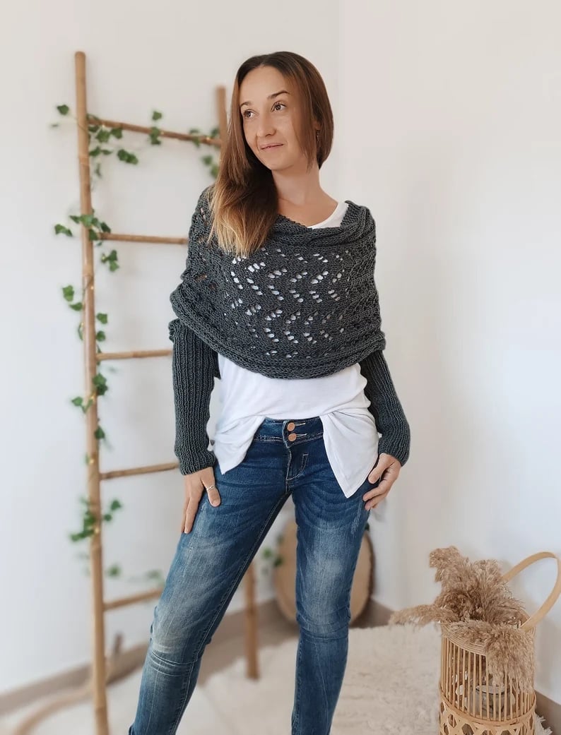 Knit Shawl for Women
