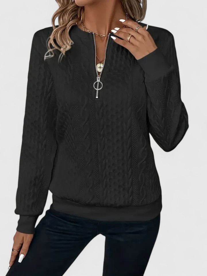 Quarter Zip Sweater for Women