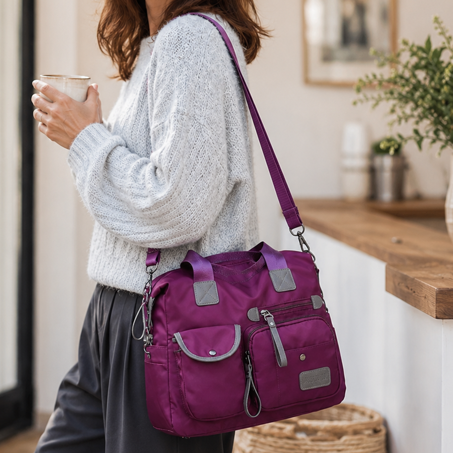 Large Capacity 3-Way Tote for Women