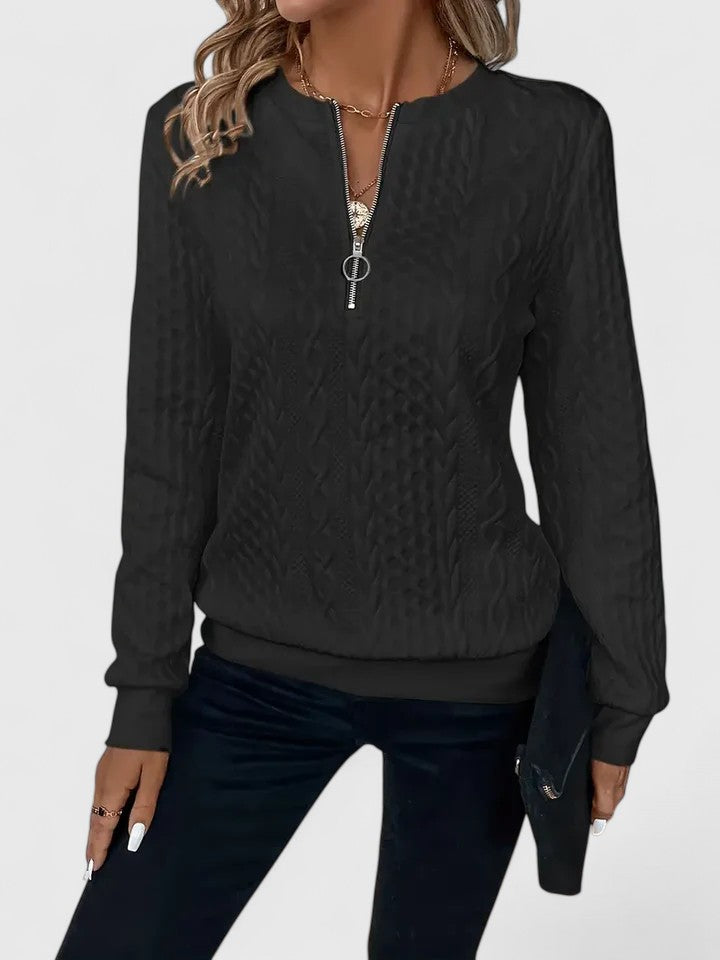 Quarter Zip Sweater for Women
