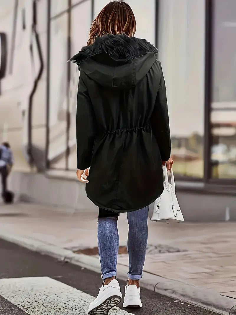 Zip Up Parka for Women
