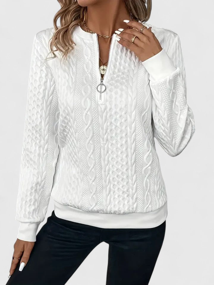 Quarter Zip Sweater for Women