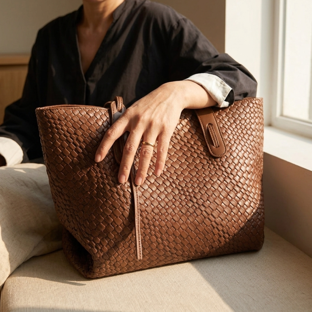Soft Woven Everyday Tote for Women