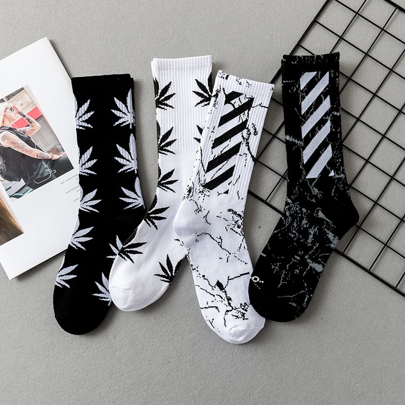 Hip Hop Print Socks for Men