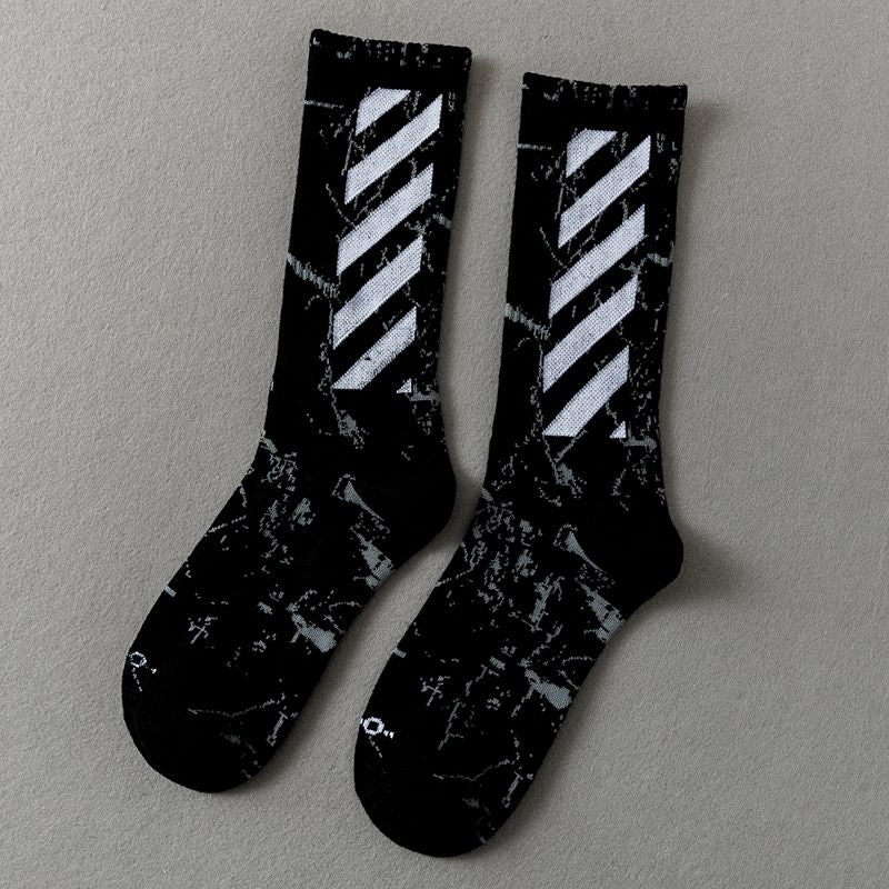Hip Hop Print Socks for Men