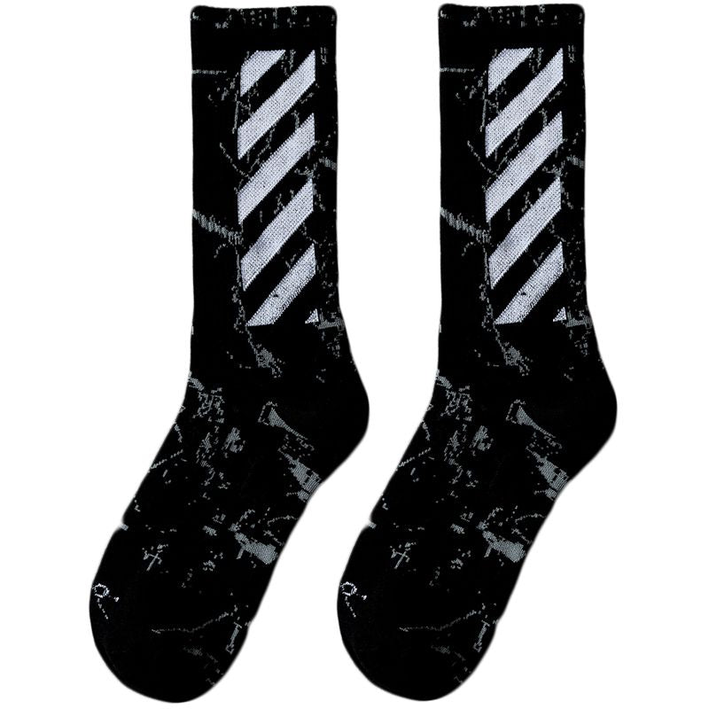 Hip Hop Print Socks for Men