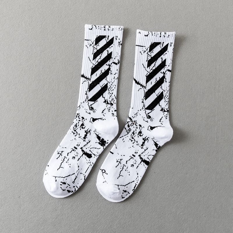 Hip Hop Print Socks for Men