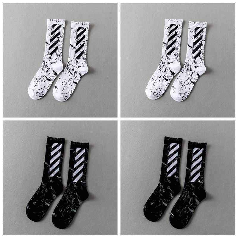 Hip Hop Print Socks for Men