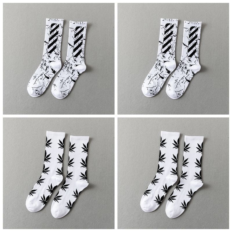 Hip Hop Print Socks for Men