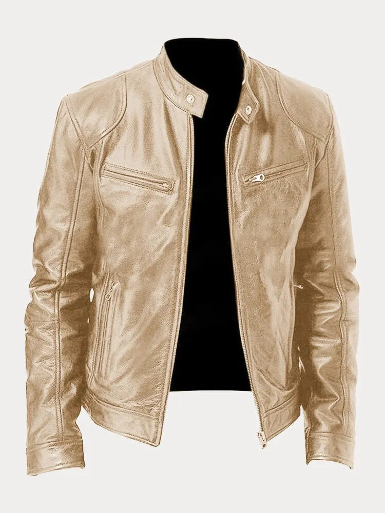 Stand Collar Jacket for Men