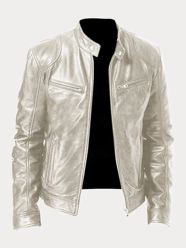 Stand Collar Jacket for Men