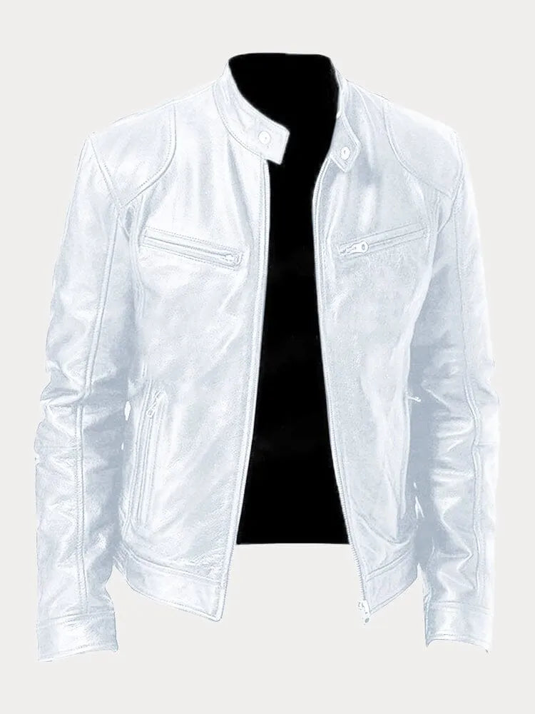 Stand Collar Jacket for Men