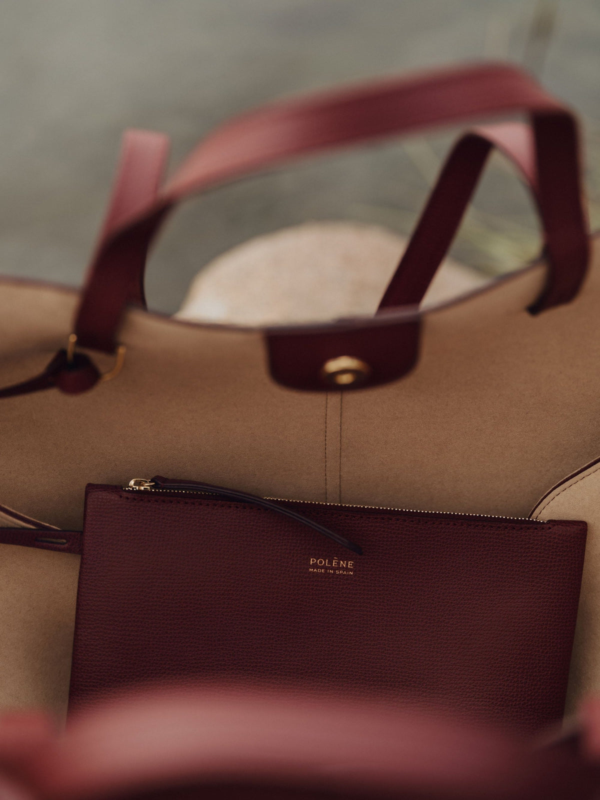 Black Cherry Mini Tote Bag for Women
