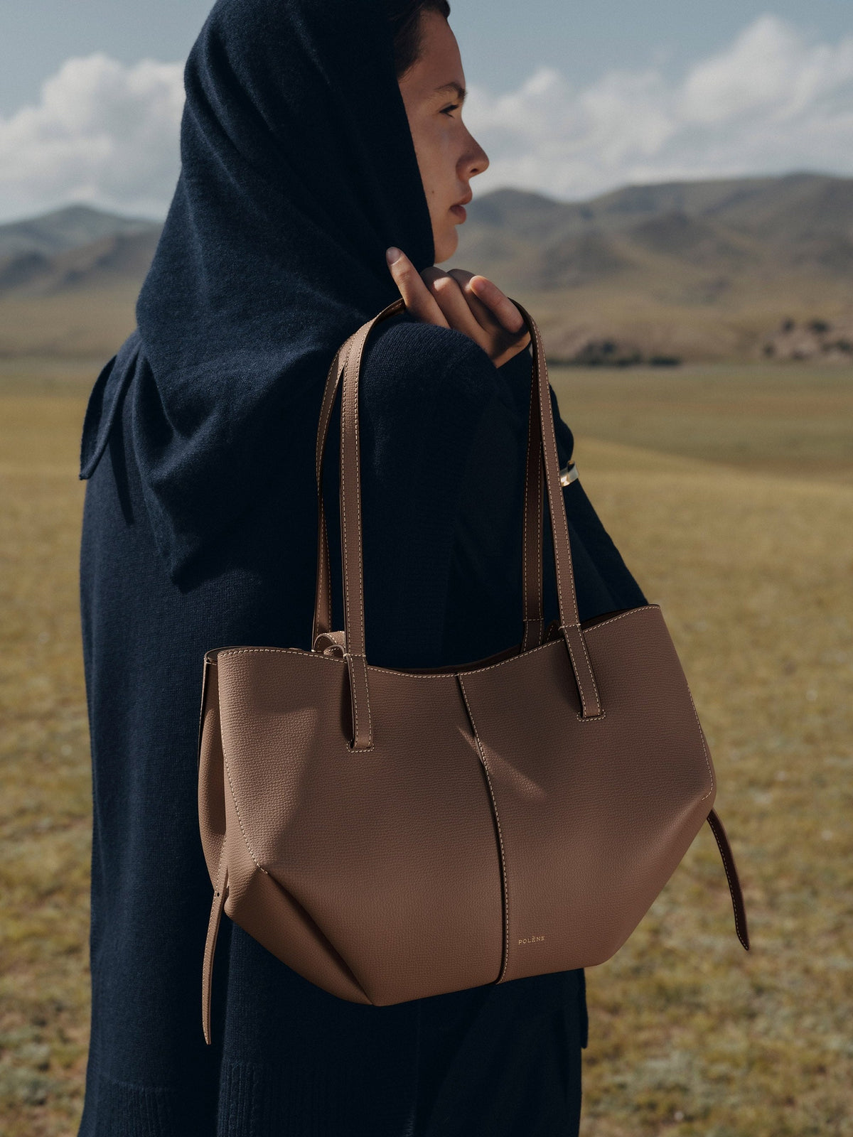 Brown Mini Tote Bag for Women