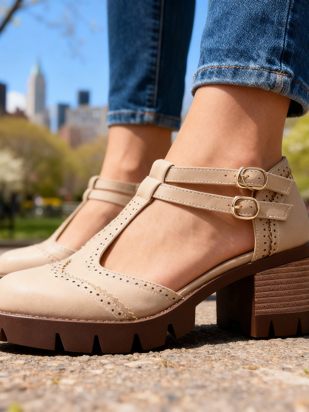 Buckle Loafers for Women
