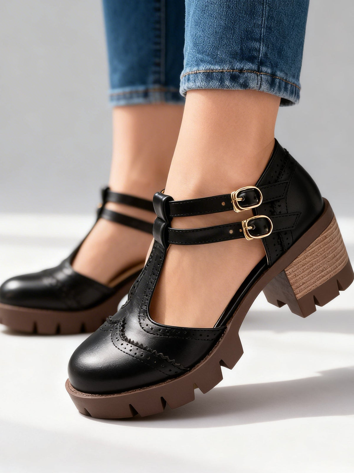 Buckle Loafers for Women