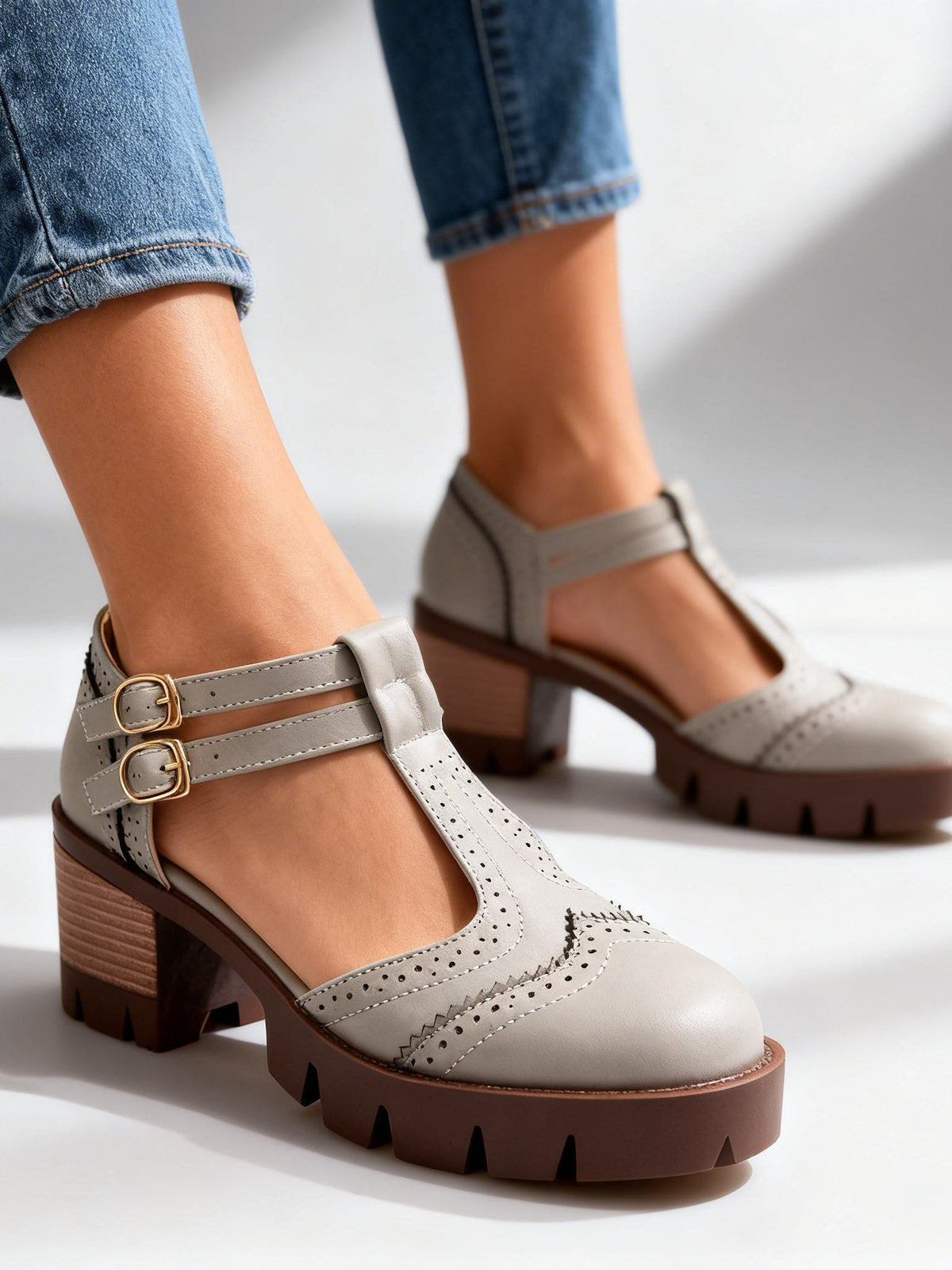 Buckle Loafers for Women