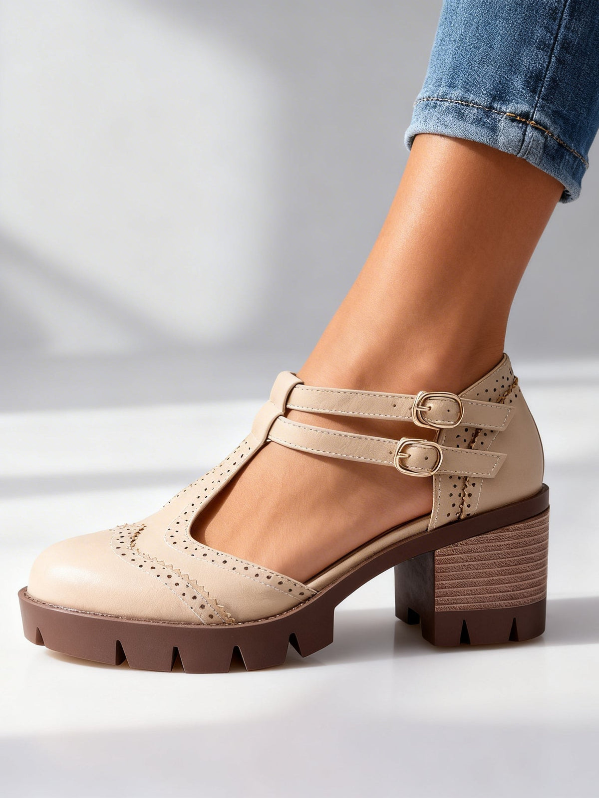 Buckle Loafers for Women