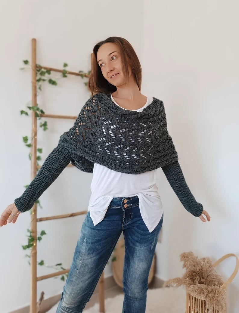 Knit Shawl for Women