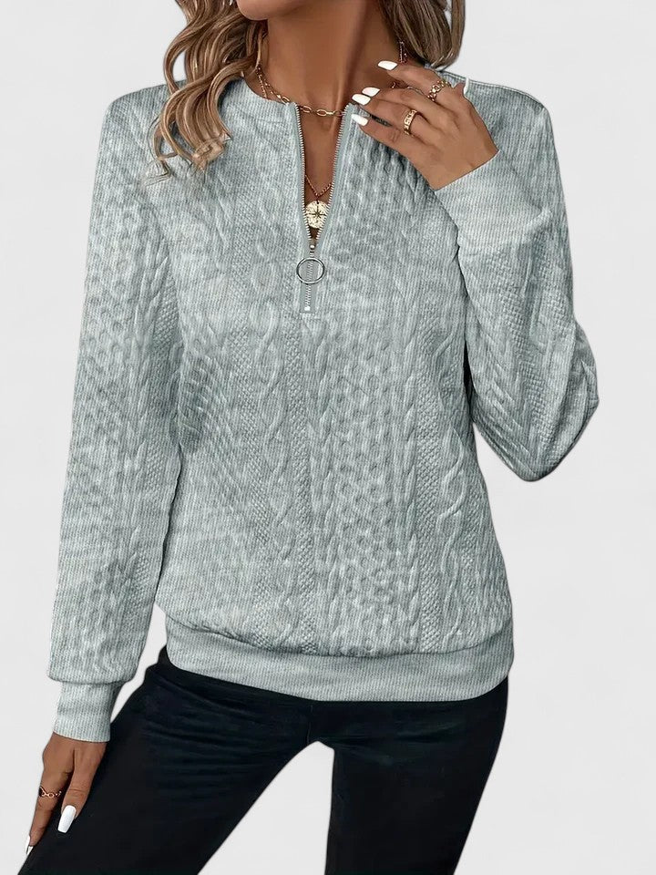 Quarter Zip Sweater for Women