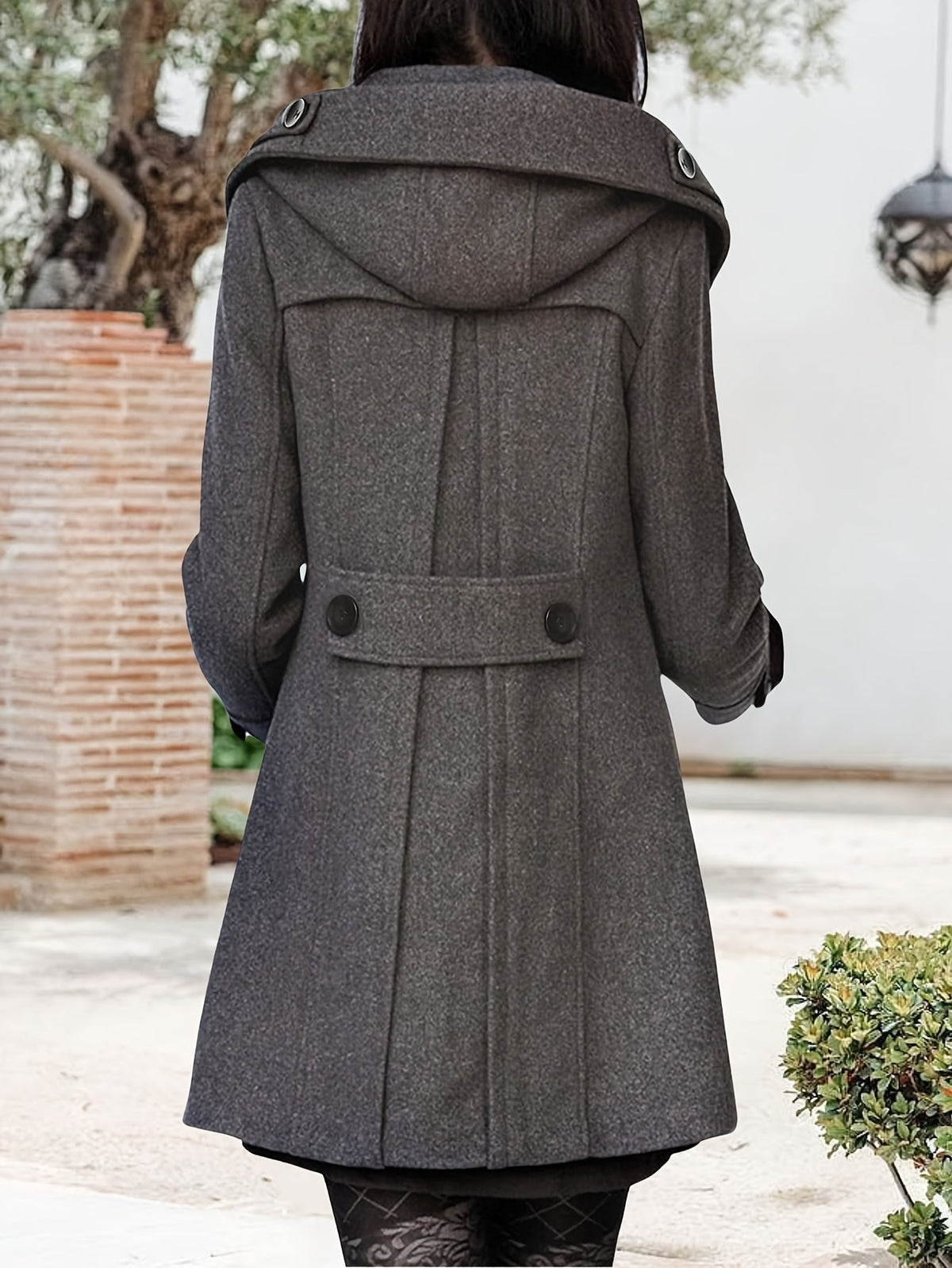 Double Breasted Coat for Women