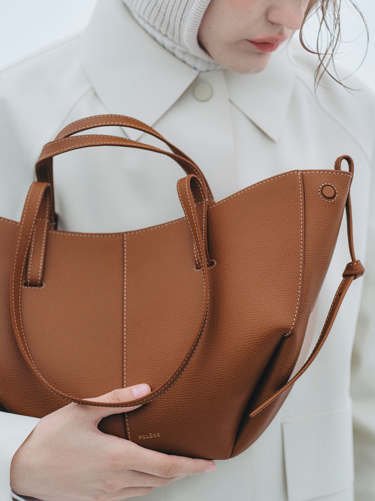 Camel Mini Tote Bag for Women