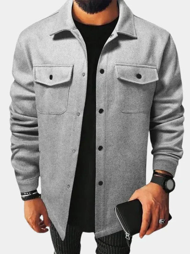 Casual Shirt Jacket for Men