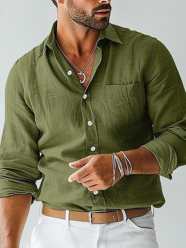 Classic Button Down Shirt for Men