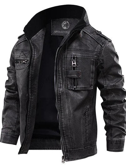 Classic Leather Jacket for Men