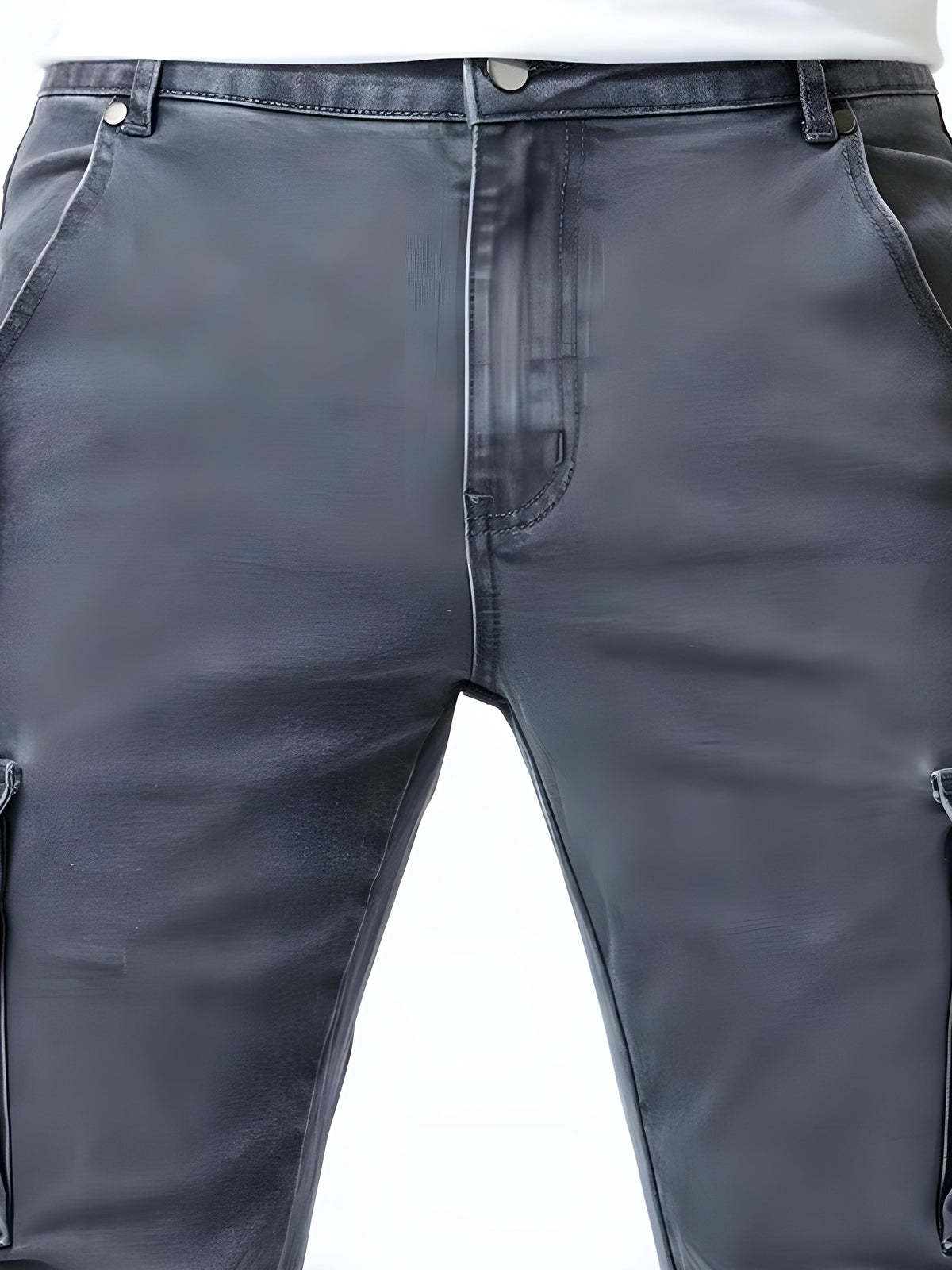 Denim Cargo Pants for Men