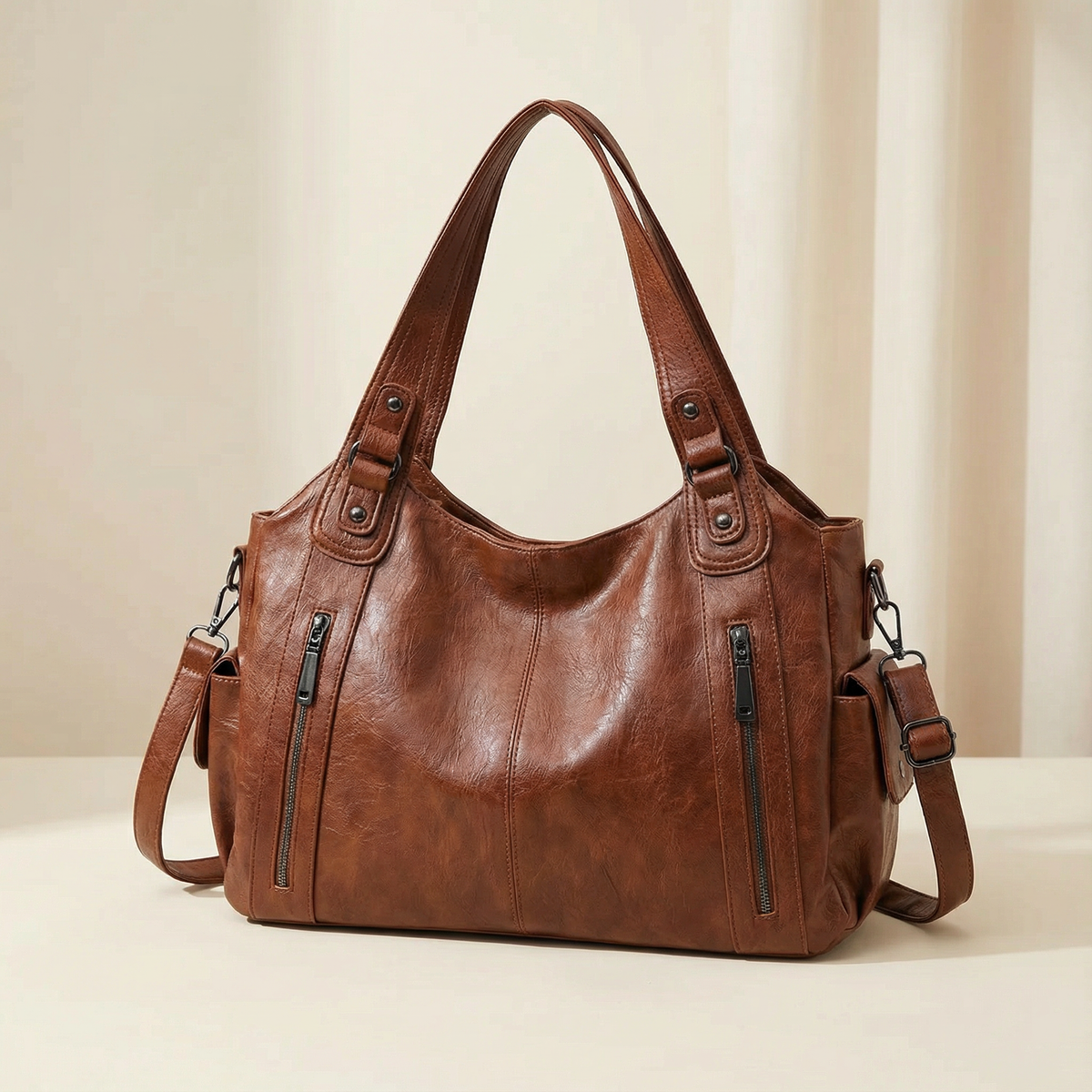 Vegan Leather Everyday Tote for Women