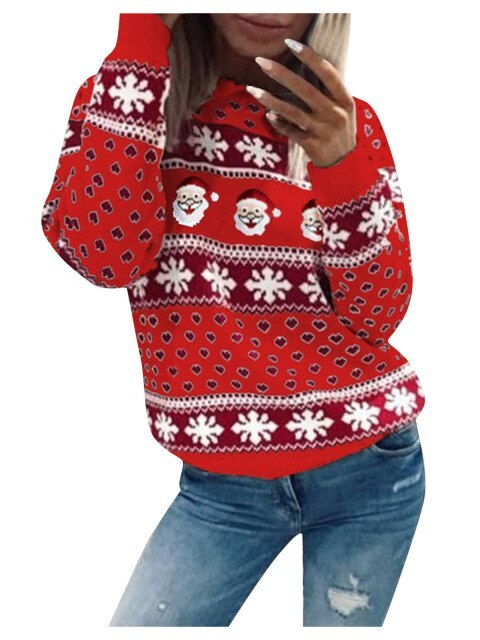 Festive Christmas Sweater for Women
