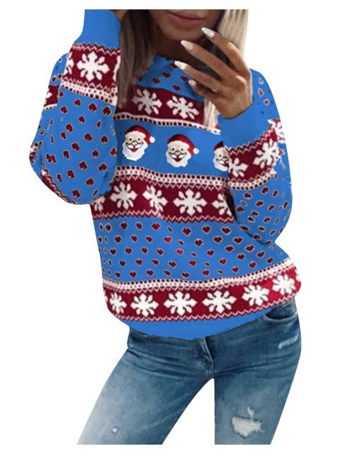 Festive Christmas Sweater for Women