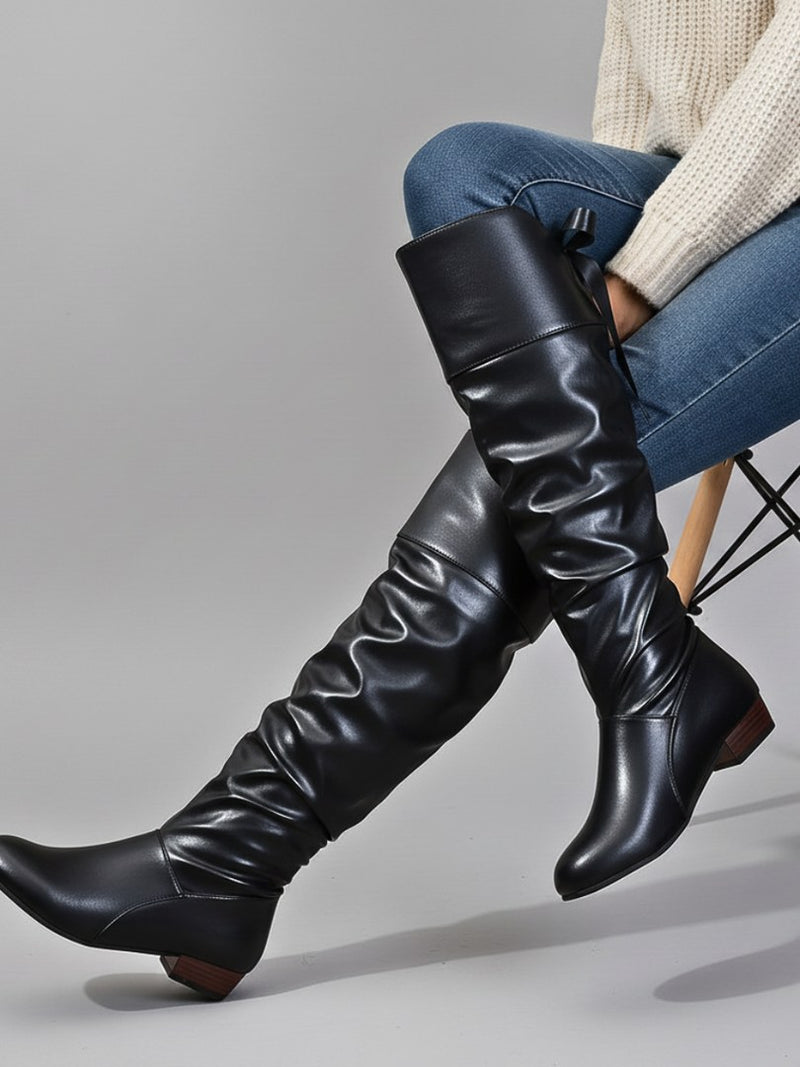 Flat Knee High Boots for Women