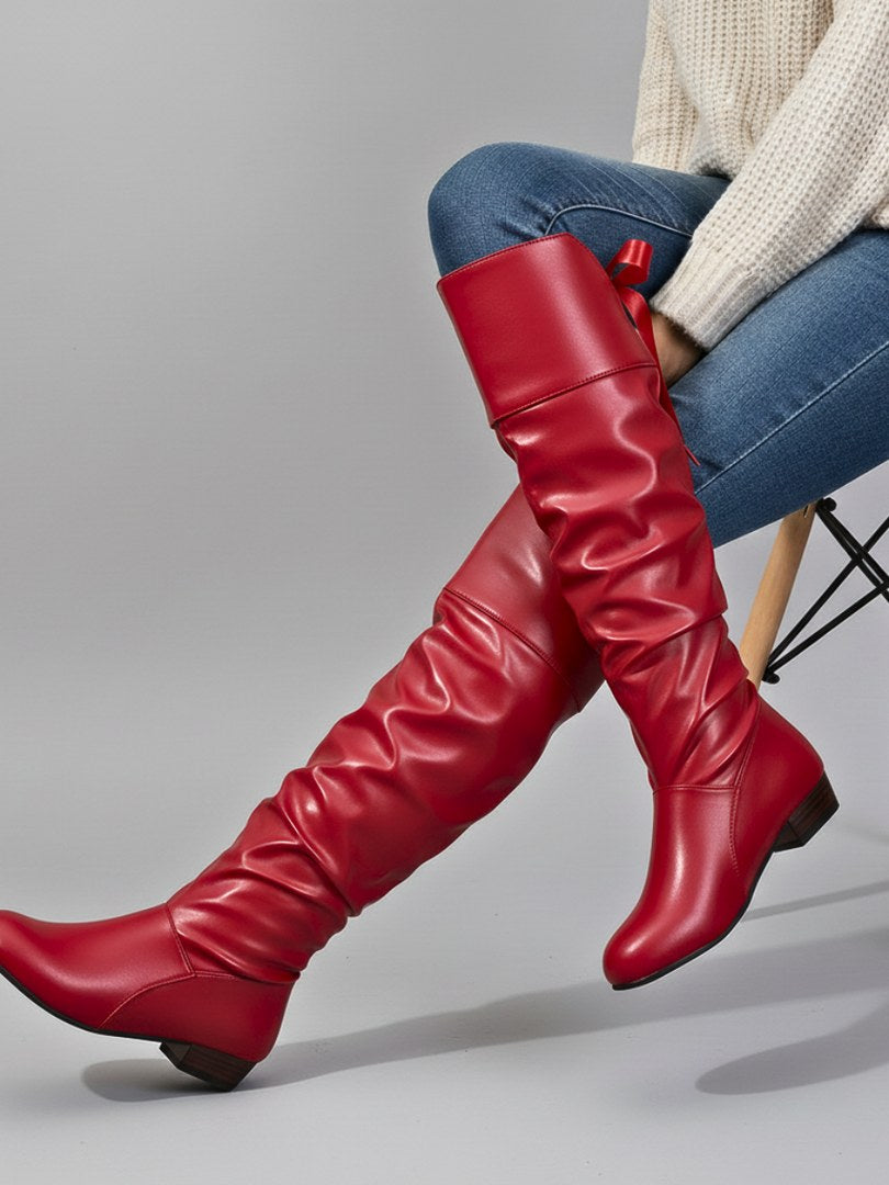 Flat Knee High Boots for Women