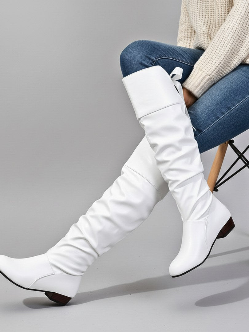 Flat Knee High Boots for Women