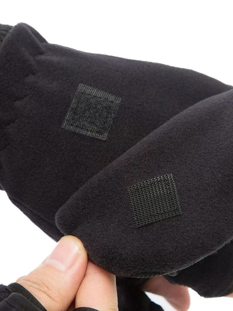 Flip-Top Winter Gloves for Men