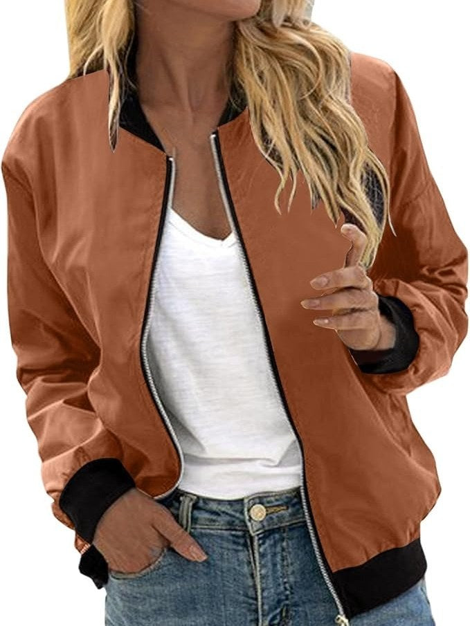 Floral Bomber Jacket for Women