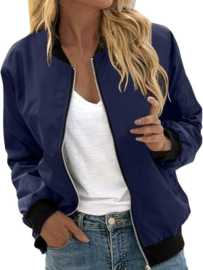 Floral Bomber Jacket for Women