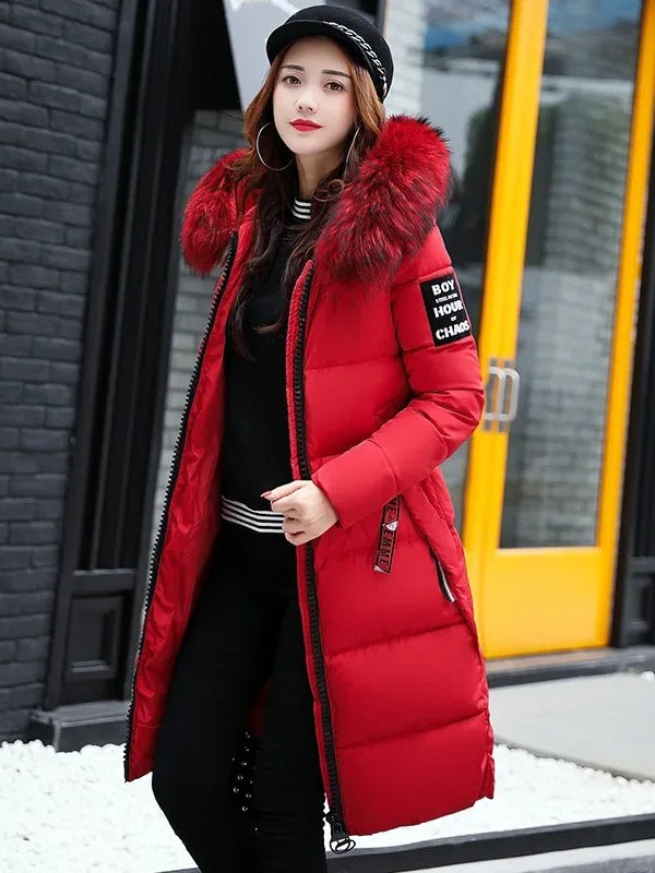 Fur Hood Parka for Women