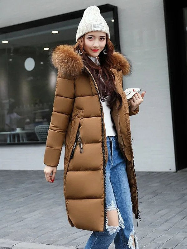Fur Hood Parka for Women