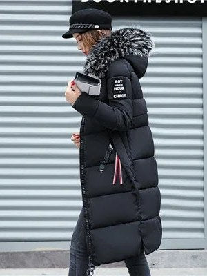 Fur Hood Parka for Women