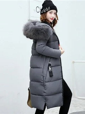 Fur Hood Parka for Women