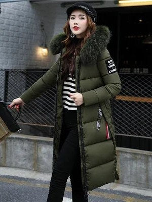 Fur Hood Parka for Women